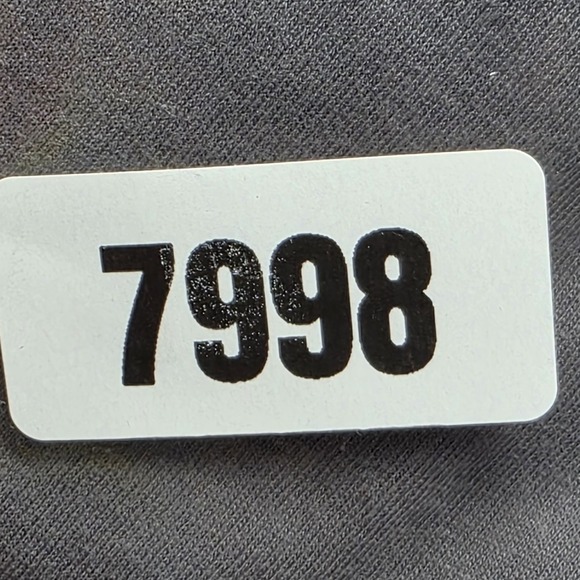 MMA Elite Thermal Shirt Mens XL Waffle Knit Thermal Sleeve Y2K Skulls Cross Rock - Picture 9 of 9